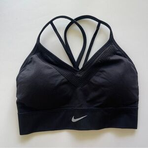 Nike Women's Black Strappy Sports Bra